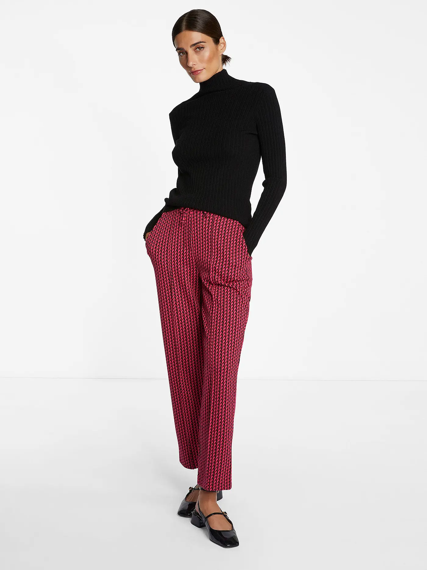 RICH & ROYAL | Rollkragenpullover | schwarz
